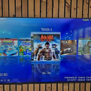 Play Station 3 / 2 kontrolera / 18 igara