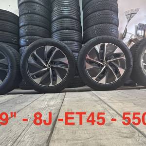 VW SET 5X112 19" GUME BRIDGESTONE 255/50R19 / 4 KOMADA