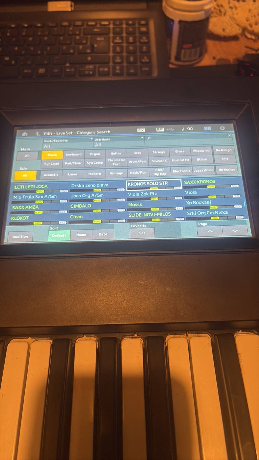 Yamaha montage, modx