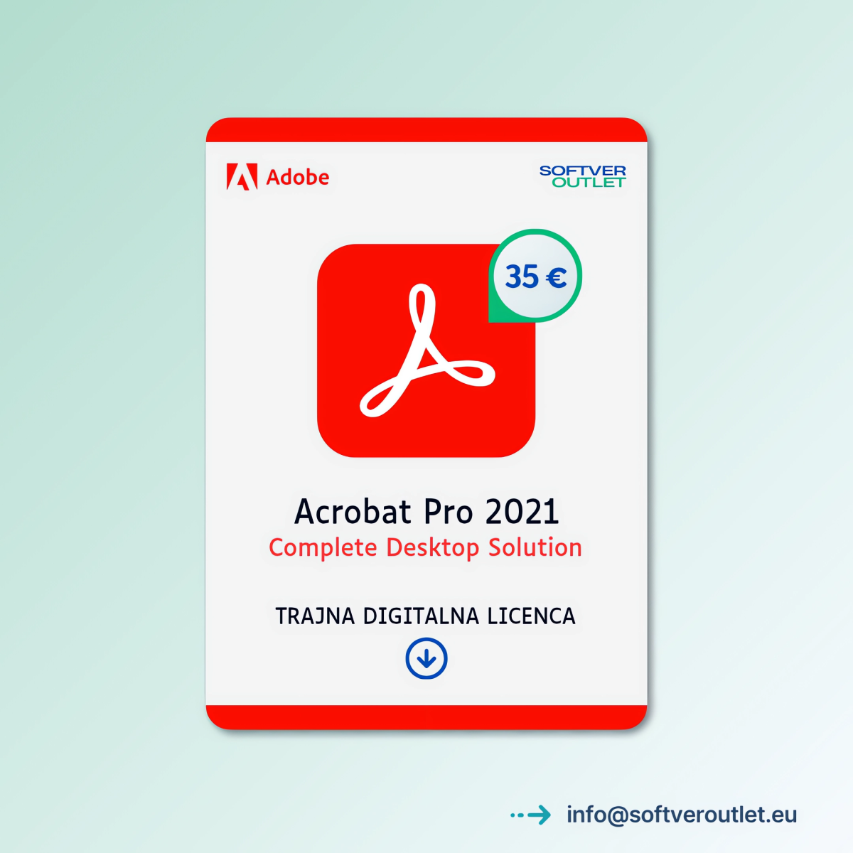 Adobe Acrobat Pro 2021 | Softver Outlet