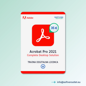 Adobe Acrobat Pro 2021 | Softver Outlet