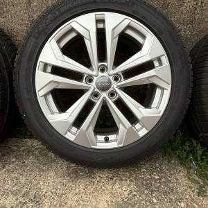 AUDI SET  5X112 18" GUME MICHELIN  245/45R18 / 4 KOMADA
