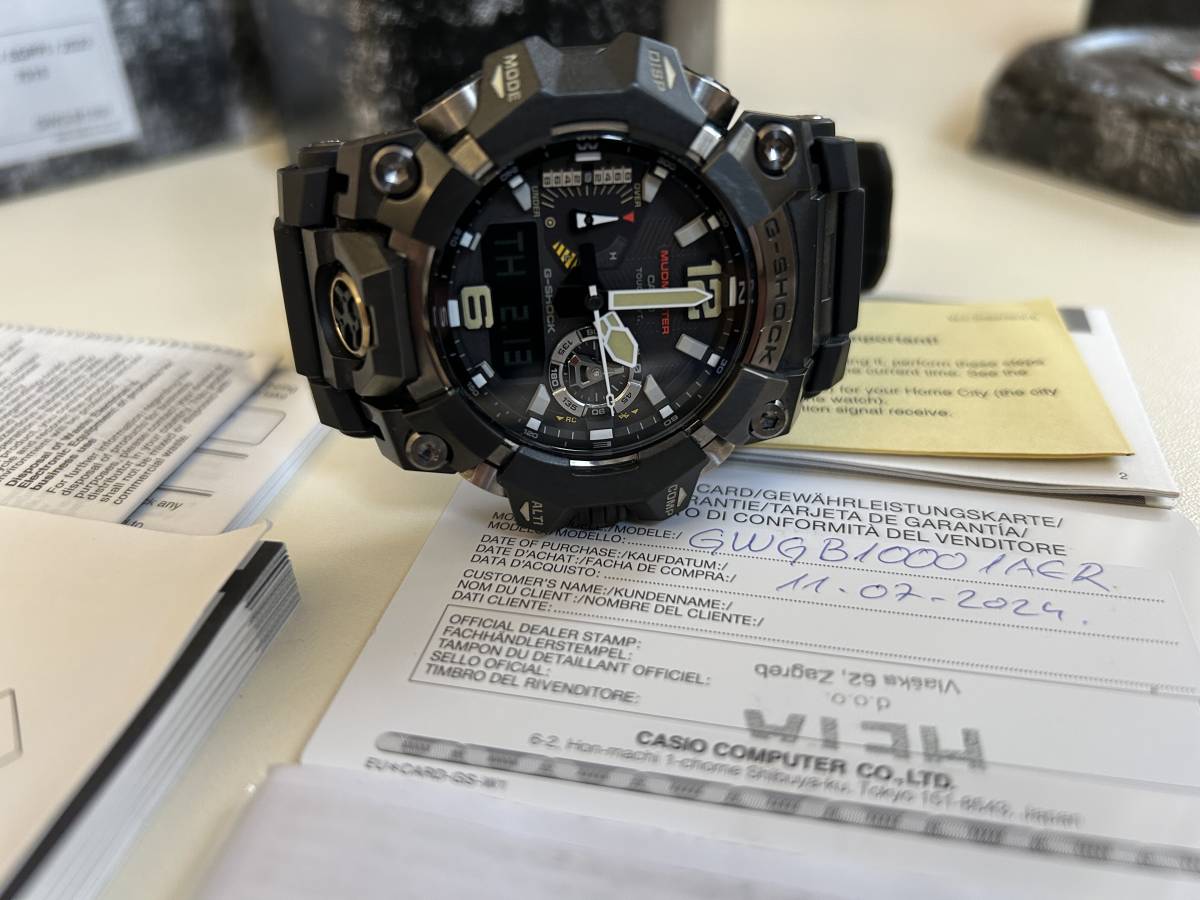 Casio G-Shock Mudmaster GWG-B1000AER