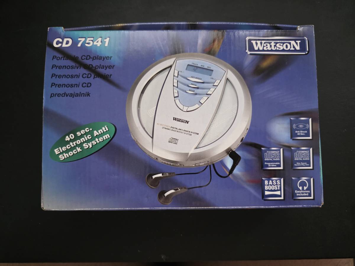 Discman Watson CD7541