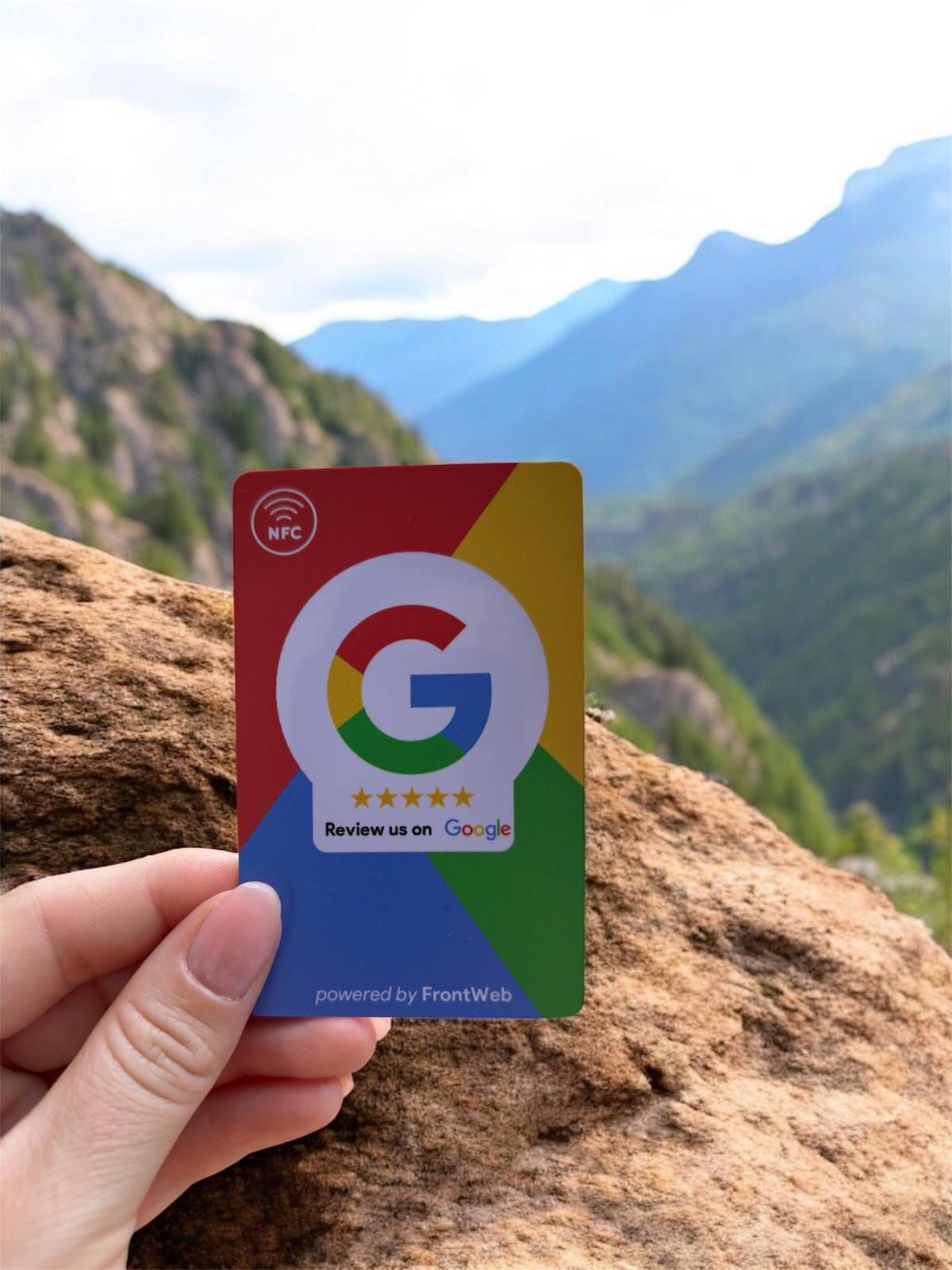 Google NFC Review kartica za recenzije