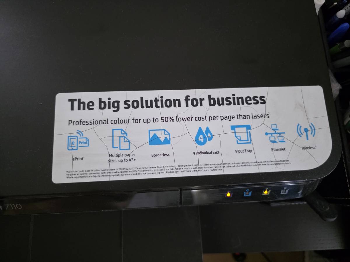 HP Officejet 7110 printer
