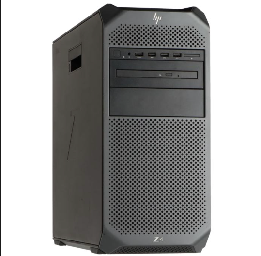 HP Z4 G4 Workstation 4-Core Xeon W-2123 3,6GHz 64GB Quadro P4000 8gb