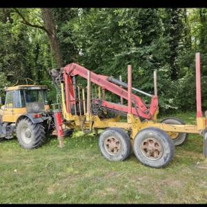 JCB Fastrac, šunarska dizalica, ralica za snijeg