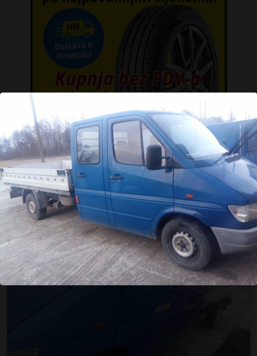 Mercedes duple kabine 312