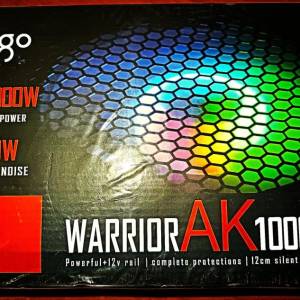 PC napajanje 1000w AIGO WARRIOR AK1000 RGB NOVO!