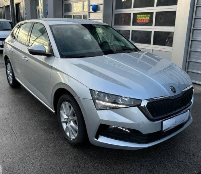 Škoda Scala 1.6TDI DSG Style,LED,Alu felg,p.senzori,reg.,servis€18.700