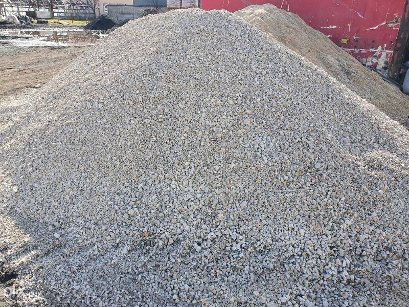 SLJUNAK ZA BETONIRANJE, FREZANI ASVALT, CAKUMPAK, BATUDA, VRT ZEMLJA.