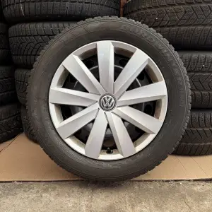 VW SET ČELIČNIH 5X112 16" GUME FALKEN 205/55R16 / 4 KOMADA