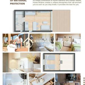 AURORA-mob.kućica visoki rohbau površine 54m²(neto 32 m²+terasa 22 m²)