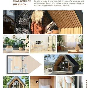 AURORA-mob.kućica visoki rohbau površine 54m²(neto 32 m²+terasa 22 m²)