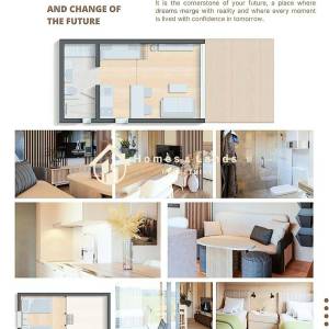 AURORA-mob.kućica visoki rohbau površine 54m²(neto 32 m²+terasa 22 m²)