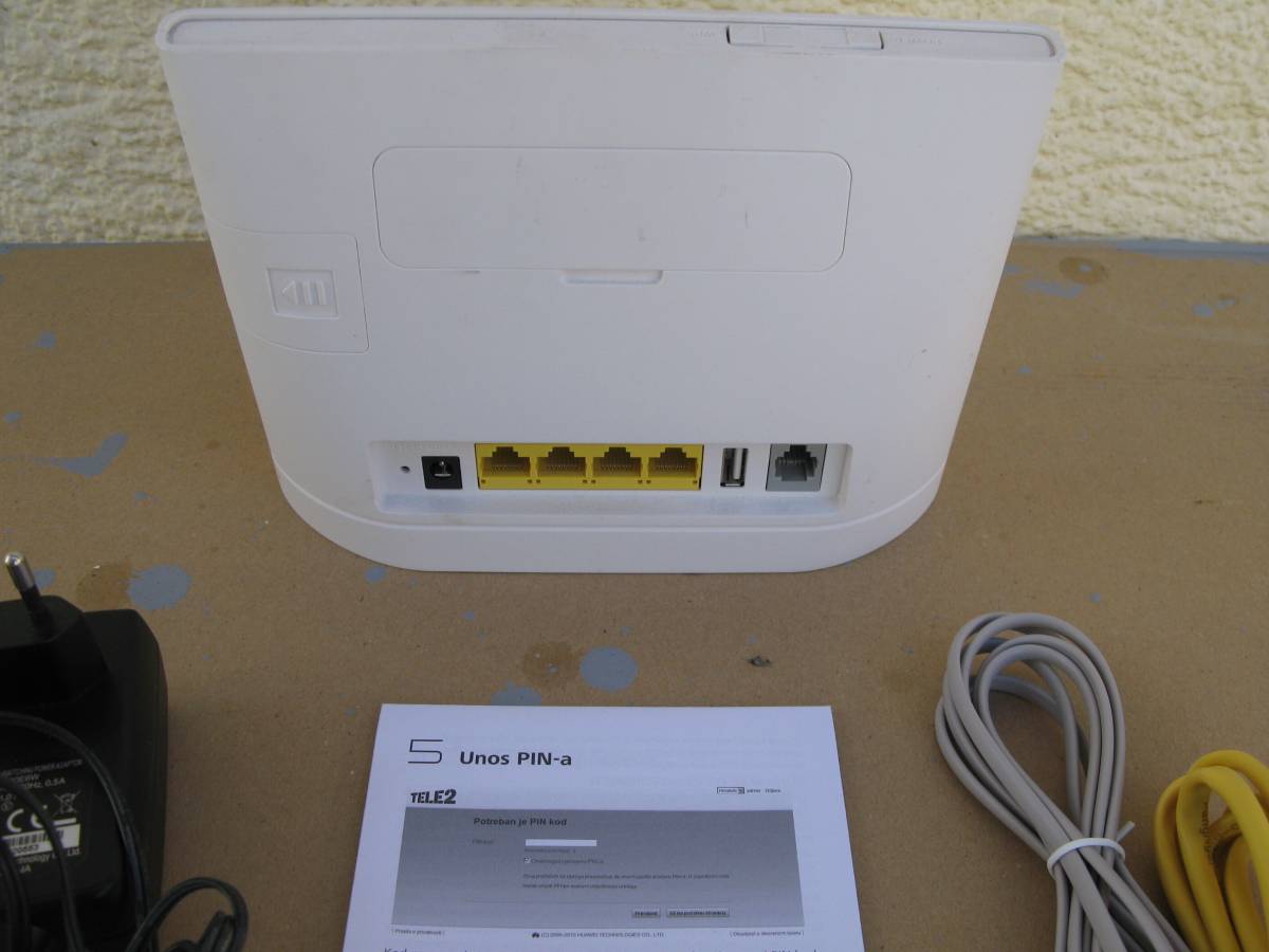 BE'ŽIČNI Ruter-Modem za mobilni Internet