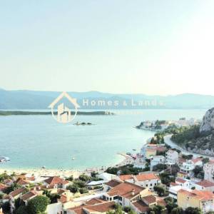 Klek,2-etažni apartman 71,50m2 s terasom i pogledom na pelješki most