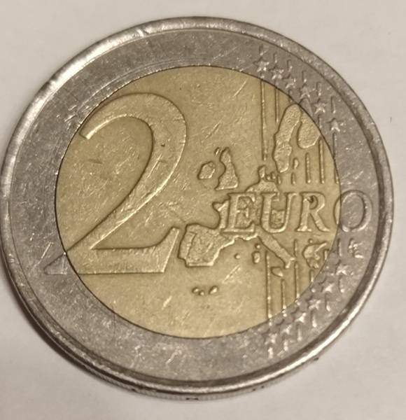 Kovanica 2 eura 2002 Grčka SA GREŠKOM "S"