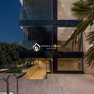 Malinska, otok Krk, apartman (S1) s bazenom 123m2 80 m od plaže