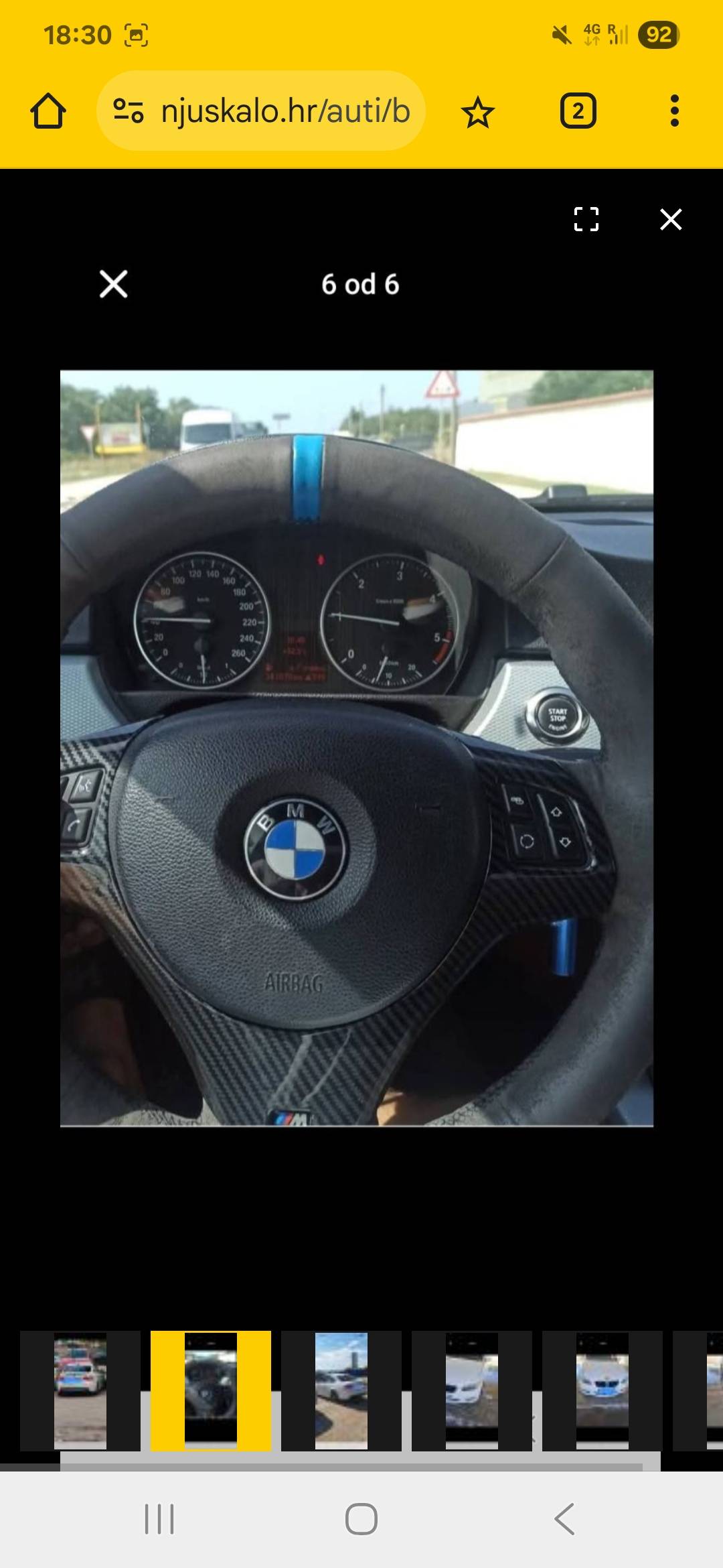 Prodajem bmw e92 paket