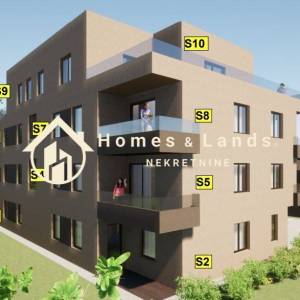 Sesvete,3-soban stan(S6)66m2 s balkonom i parkingom u zgradi s liftom
