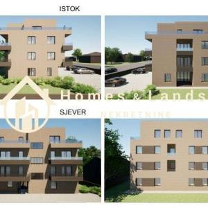 Sesvete,3-soban stan(S6)66m2 s balkonom i parkingom u zgradi s liftom