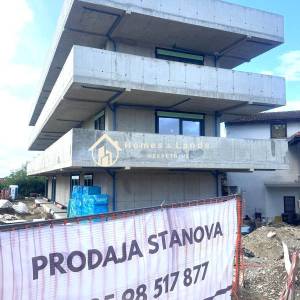 Sesvete,centar,3-soban stan 104m2(S6)na 2.katu s terasom  i parkingom