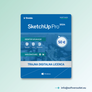 SketchUp Pro 2024 - Trajna Licenca