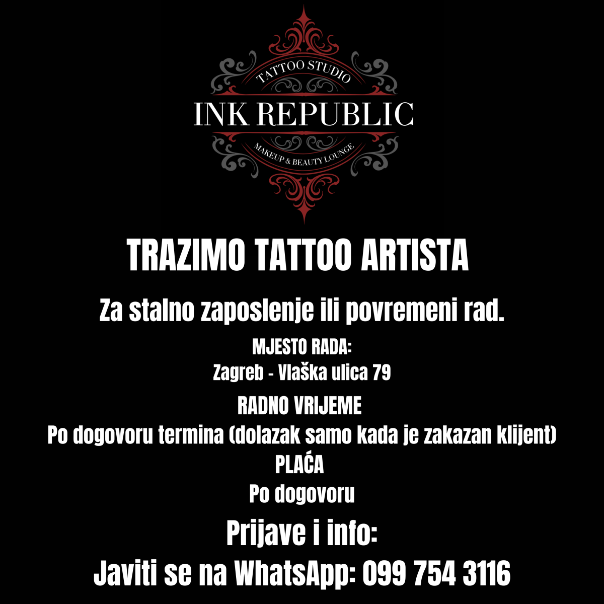 TRAZIMO TATTOO ARTISTA
