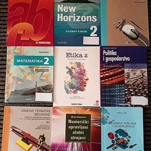 Knjige za 2. i 3. raz. srednje Škole Bjelovar, smjer CNC Operater