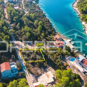 Atraktivno Građevinsko Zemljište, 340m2, uvala Tri Porte, Korčula