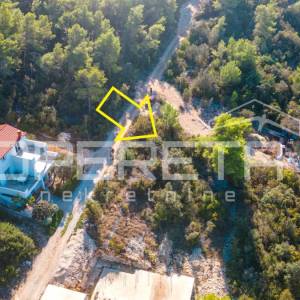 Atraktivno Građevinsko Zemljište, 340m2, uvala Tri Porte, Korčula