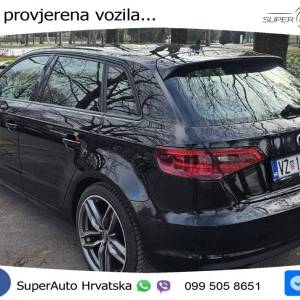 Audi A3 2.0 TDI 184 KS, REG 09/25 TEM+NAVI+GR SJED+PARK