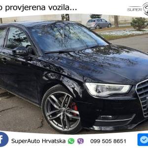 Audi A3 2.0 TDI 184 KS, REG 09/25 TEM+NAVI+GR SJED+PARK