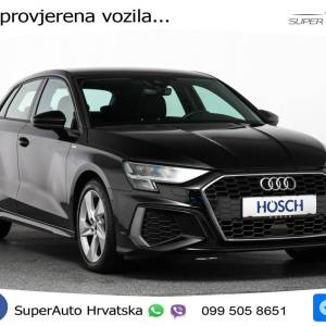 Audi A3 SB 30 TDI S tronic S line 116 KS, TEM+KAM+GR SJED+PDC+VIRT