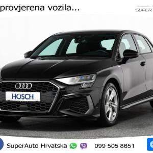 Audi A3 SB 30 TDI S tronic S line 116 KS, TEM+KAM+GR SJED+PDC+VIRT