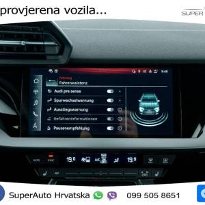 Audi A3 SB 30 TDI S tronic S line 116 KS, TEM+KAM+GR SJED+PDC+VIRT