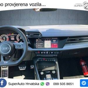 Audi A3 Sportback 35 TFSI S tronic S line 150 KS, ACC+360+LED+GR SJED+PANO+ASIST