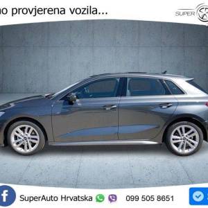 Audi A3 Sportback 35 TFSI S tronic S line 150 KS, ACC+360+LED+GR SJED+PANO+ASIST