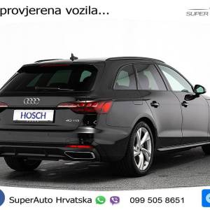 Audi A4 Avant 40 TDI S tronic S line 204 KS, LED+ACC+GR SJED+KAM+ASIST+VIRT