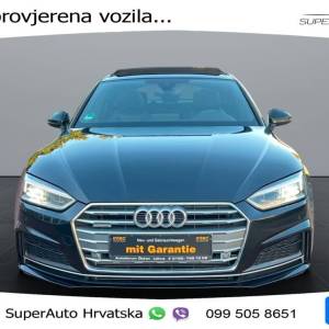 Audi A5 SB 50 TDI quattro tiptronic 3xS line 286 KS, LED+TEM+GR SJED+KAM+PANO
