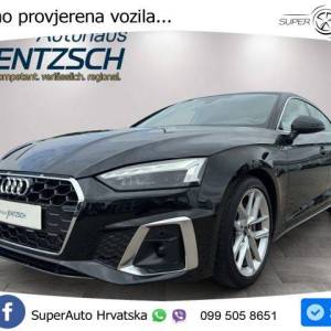 Audi A5 Sportback 40 TFSI Aut. S line 204 KS, ACC+MATRIX+KAM+GR SJED+VIRT+ASIST
