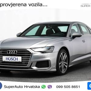 Audi A6 50 TFSIe quattro S tronic 2xS line 299 KS, LED+TEM+KAM+PDC+VIRT+NAVI