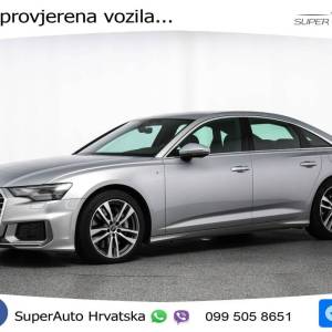 Audi A6 50 TFSIe quattro S tronic 2xS line 299 KS, LED+TEM+KAM+PDC+VIRT+NAVI