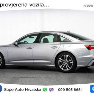 Audi A6 50 TFSIe quattro S tronic 2xS line 299 KS, LED+TEM+KAM+PDC+VIRT+NAVI