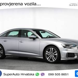 Audi A6 50 TFSIe quattro S tronic 2xS line 299 KS, LED+TEM+KAM+PDC+VIRT+NAVI