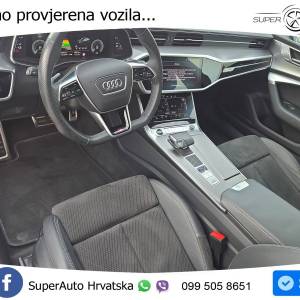 Audi A7 SB 50 TFSIe quattro Aut. S line 299 KS, LED+KAM+GR SJED+PANO+ASIST