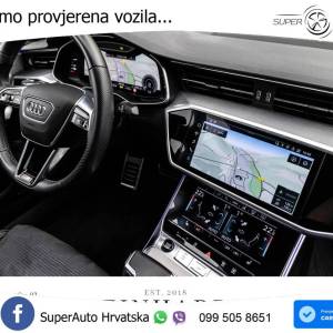 Audi A7 SB 50 TFSIe quattro Aut. 2xS line 299 KS, ZRAČNI+ACC+LED+GR SJED+360