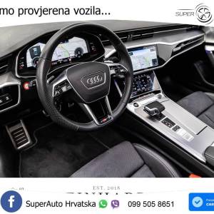 Audi A7 SB 50 TFSIe quattro Aut. 2xS line 299 KS, ZRAČNI+ACC+LED+GR SJED+360